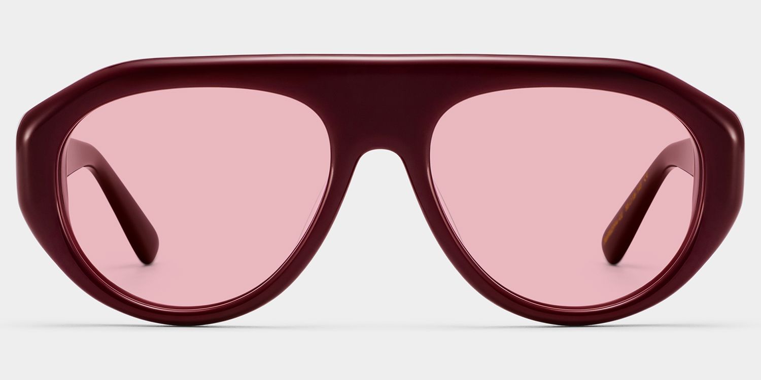 ZEELOOL x Aimee Song The Aviator Red Glasses0