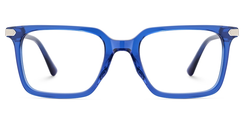 Goveo Rectangle Blue Glasses
