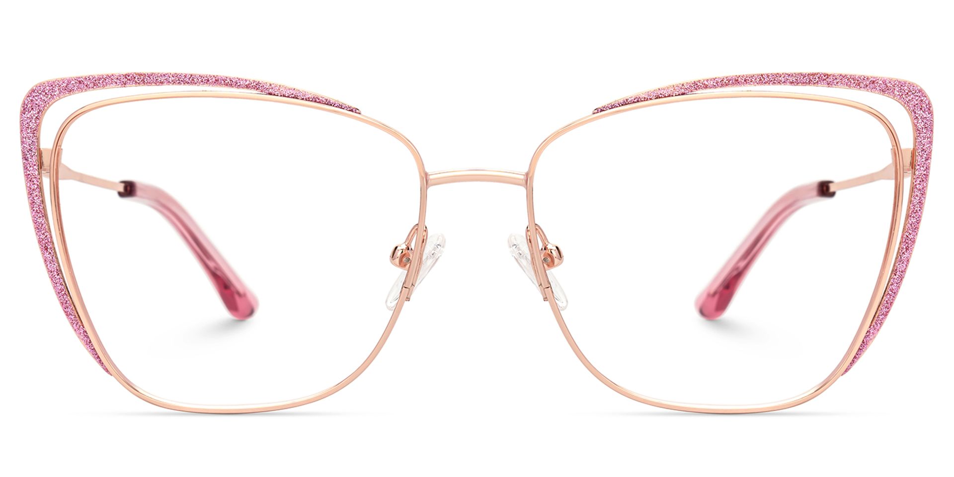 Pink Sparkly Glasses Frames -Lorenzen on Sale0