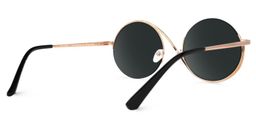 Flozif Round Black Glasses3