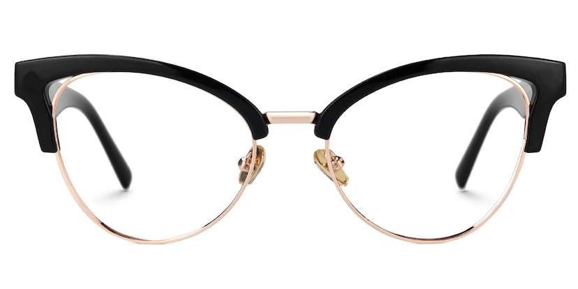Charlene Browline Black Glasses