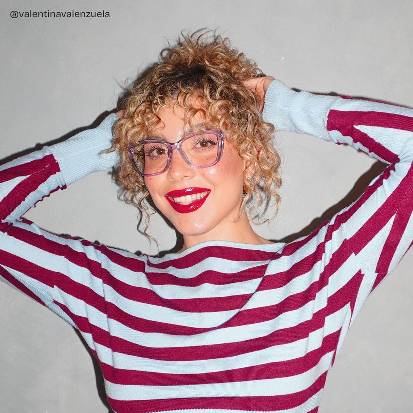 Remi Purple Butterfly Glasses