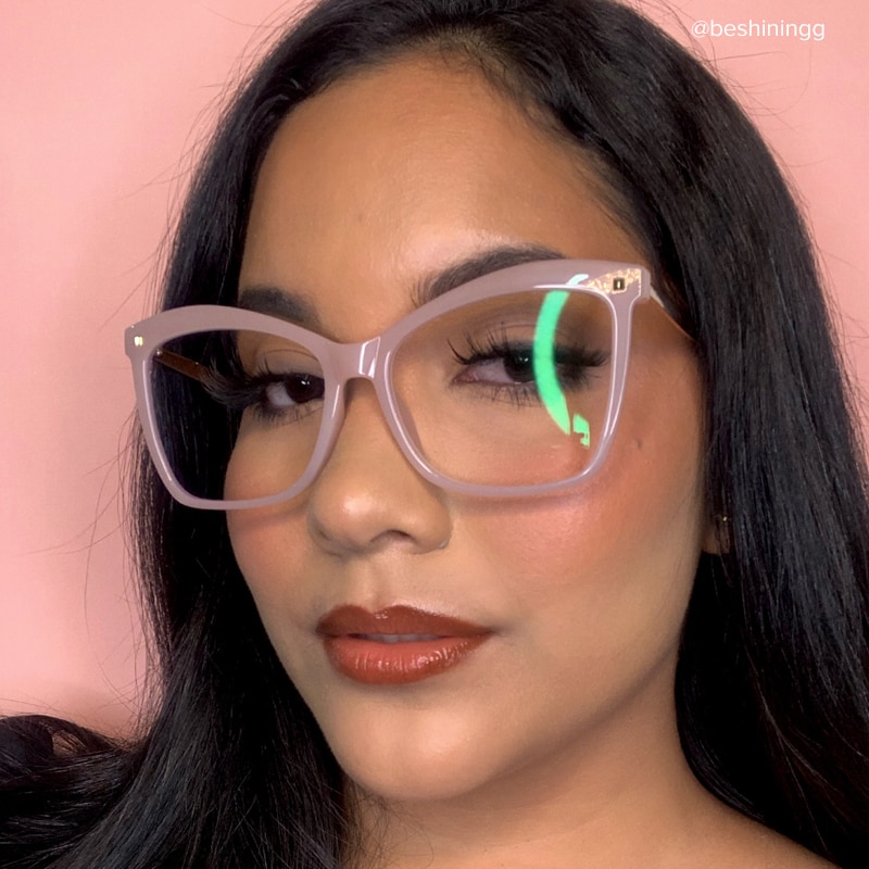 Isaebella Butterfly Purple Glasses6