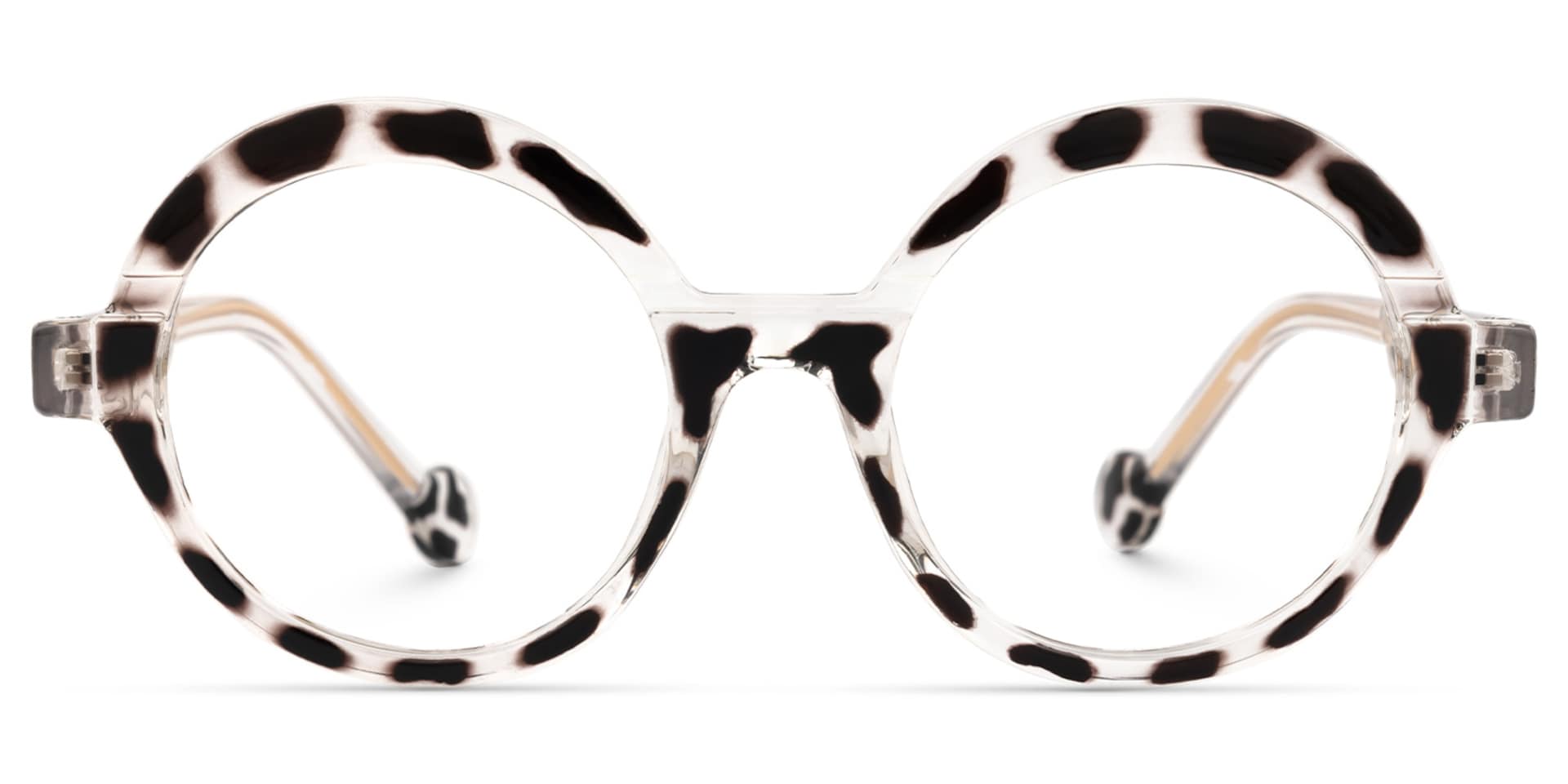 Shermier Round Two-Tone Glasses0