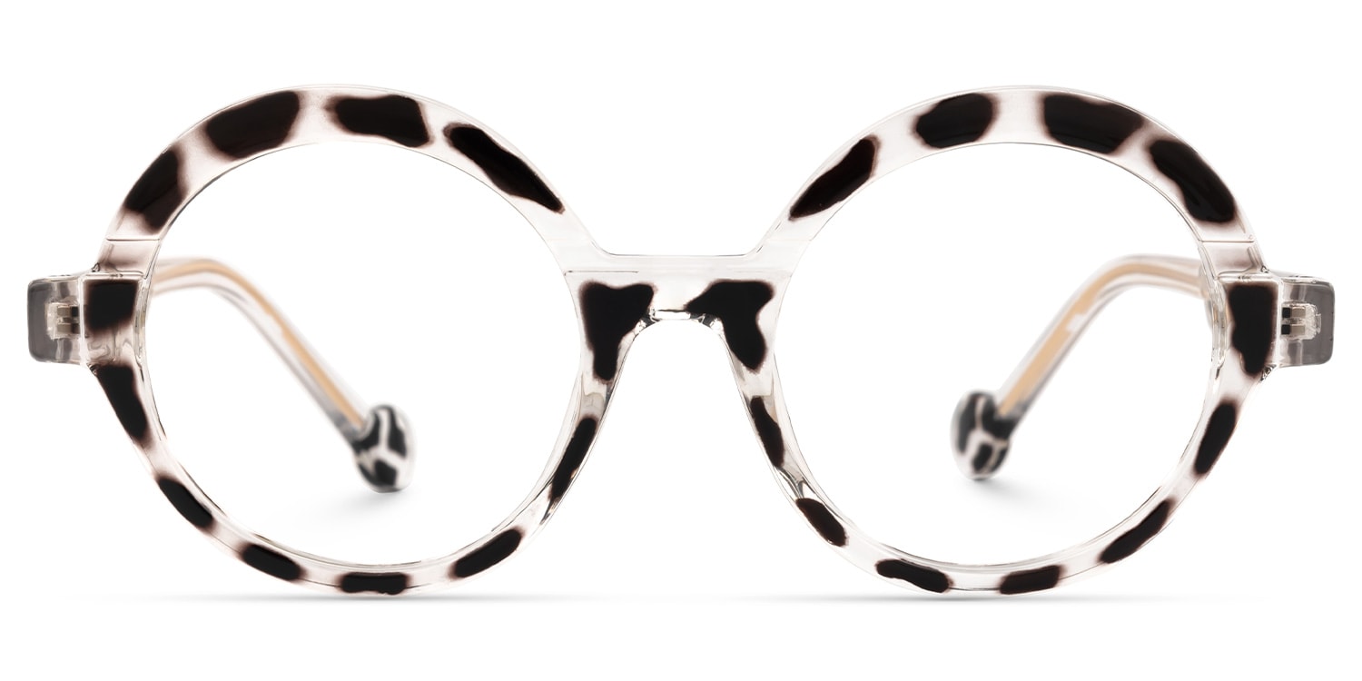 Shermier Round Two-Tone Glasses