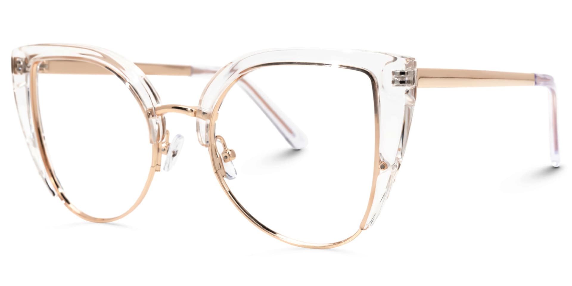 Brewer Cat-eye Crystal Eyeglasses and Glasses Frames1