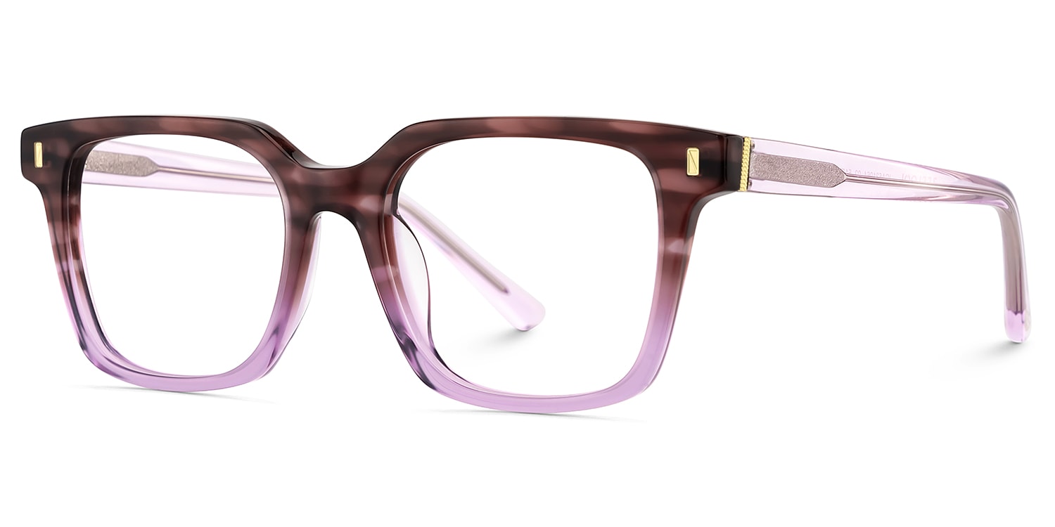 Pagel Square Purple Glasses3