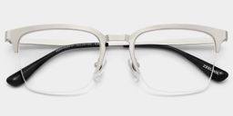 Peyton Silver Browline Glasses2