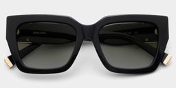 Maddox Square Black Polarized Sunglasses3