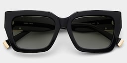 Maddox Square Black Polarized Sunglasses3