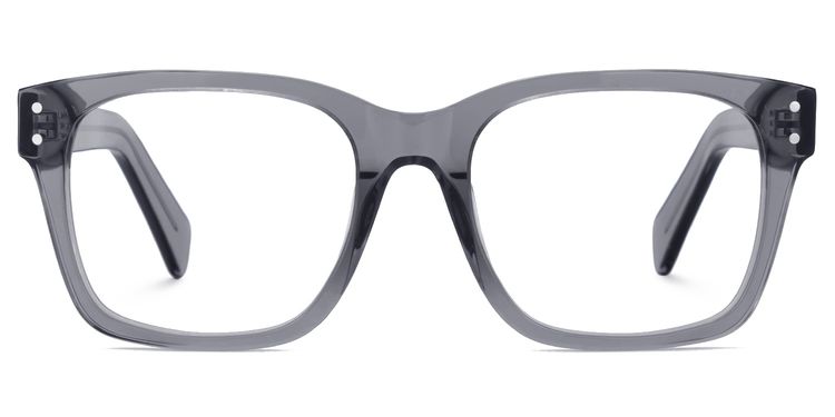 Fussell Square Gray Glasses