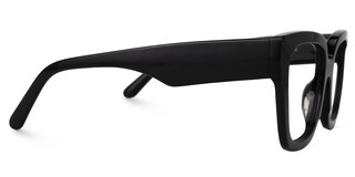 Rainna Square Black Glasses3