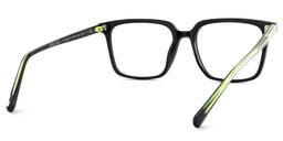 Delaine Rectangle Black Glasses4