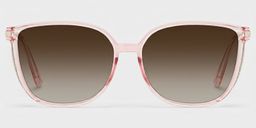 Rodz Flesh-Pink Square Sunglasses0