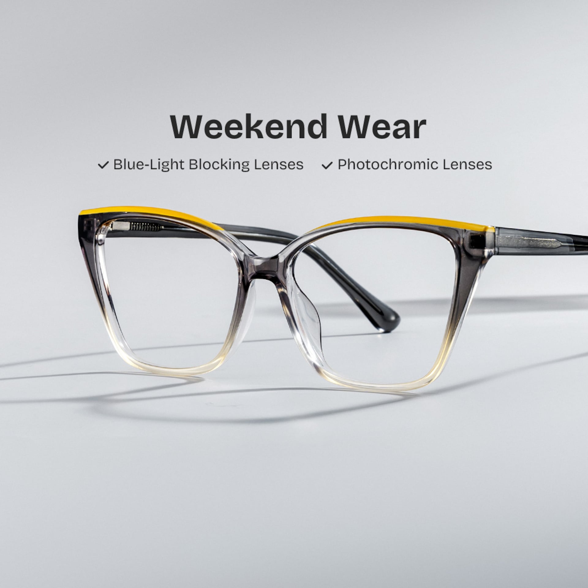 Sienna Grey Butterfly Prescription Glasses | Zeelool0