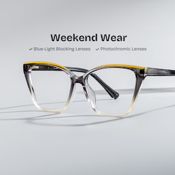 Sienna Butterfly Grey Glassess0