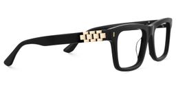 Sammi Square Black Glasses4