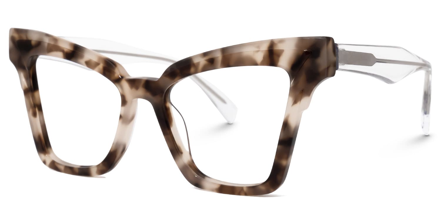 激安アウトレット通販 レディース Susanne Cateye Tortoise Glasses ネイルチップ・付け爪