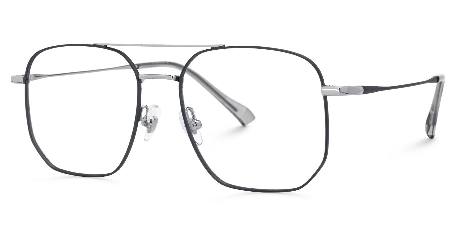 Titanium Chassidy Eyeglasses, Chassidy Aviator Glasses -Zeelool Glasses1