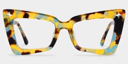 Kairos Tortoise Rectangle Glasses1