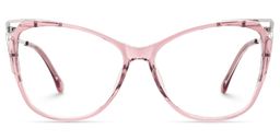 Alana Butterfly Pink Glasses0