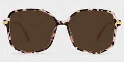 Payton Tortoise Geometric Sunglasses0