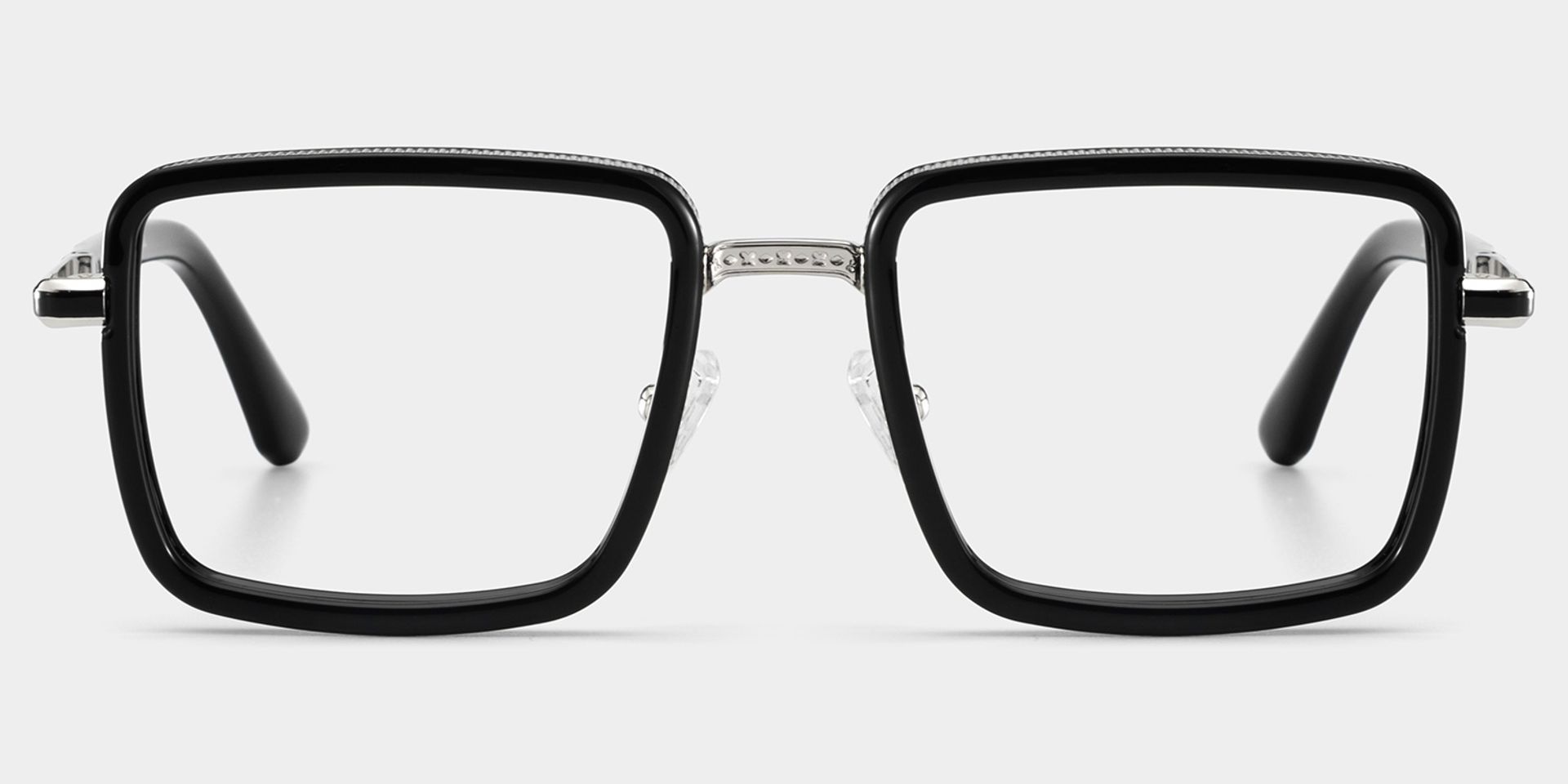 Hunter square black glasses for men Online | ZEELOOL1