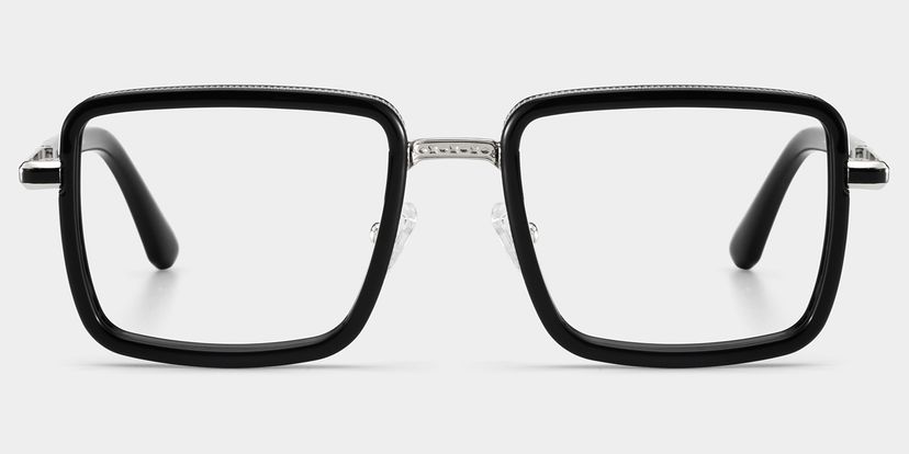 Hunter Square Black Glasses
