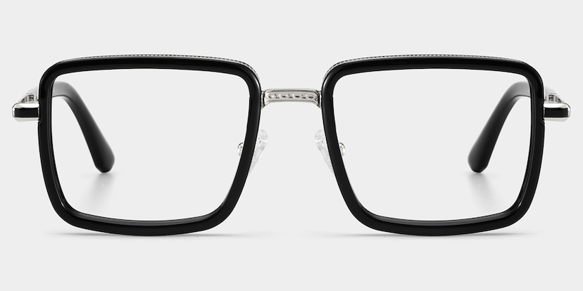 Hunter Square Black Glasses