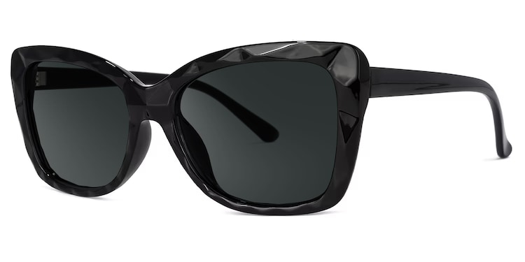 Wendell Cateye Black Glasses