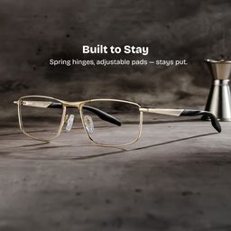 Scout Gold Rectangle Glasses0