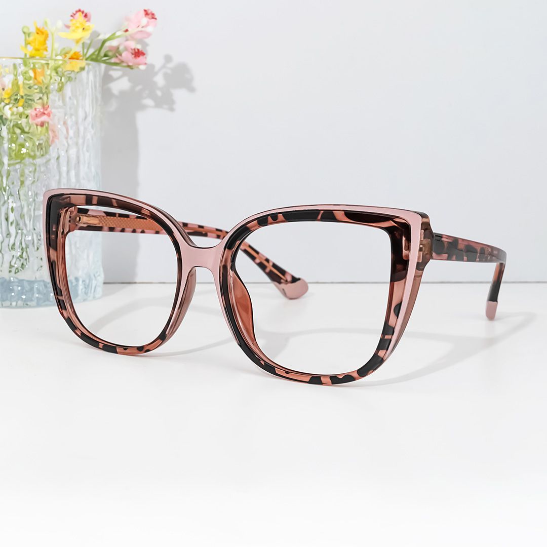 Fenn Cat eye Multicolor Frame Glasses for Women | ZEELOOL4