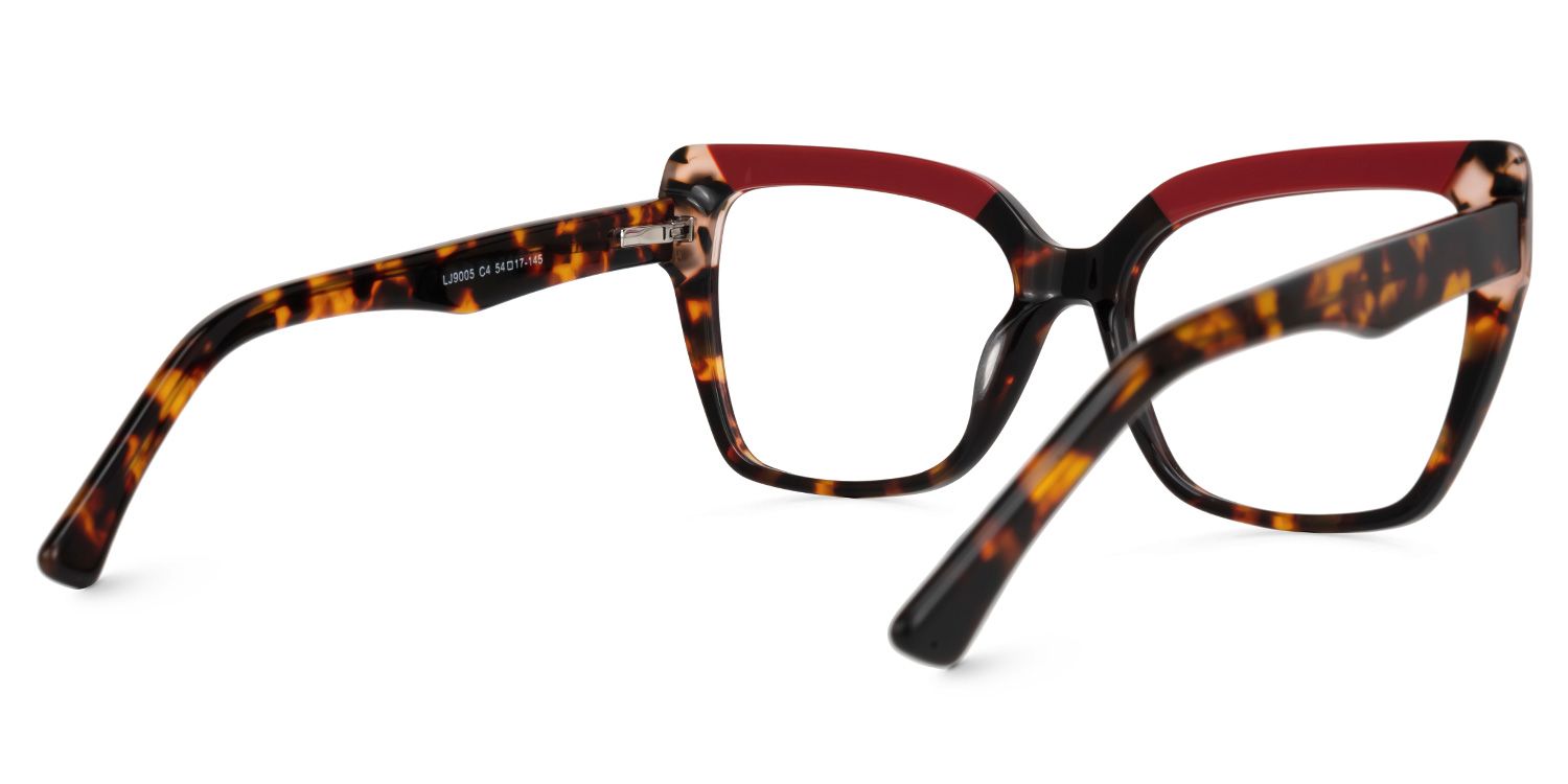 Aidelys Cateye Purple Glasses