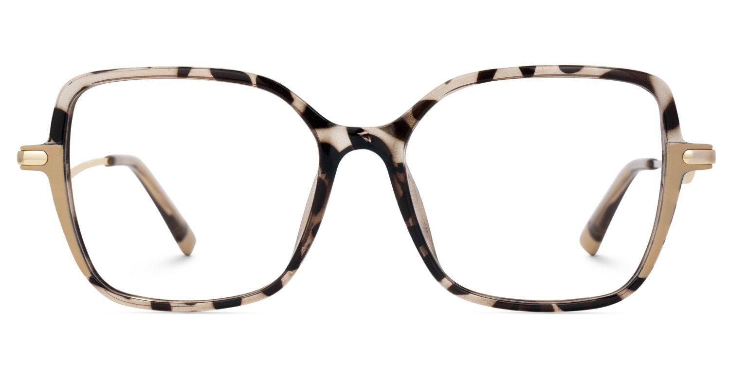 Rendon Square Tortoiseshell Glasses Women's Glasses | Zeelool1