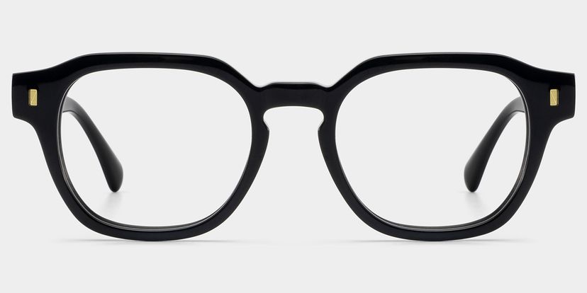 Hope Round Black Glasses