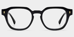 Hope Round Black Glasses1