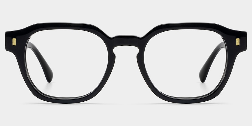 Hope Round Black Glasses