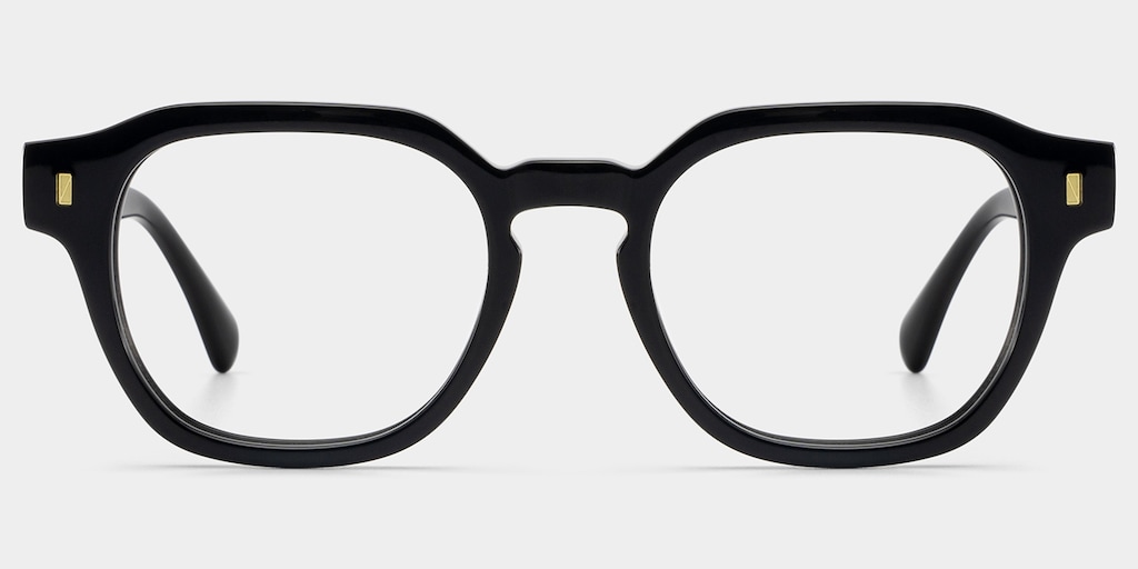 Hope Round Black Glasses