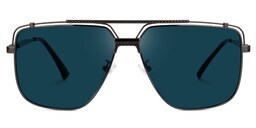 Arellano Aviator Gray Sunglasses0