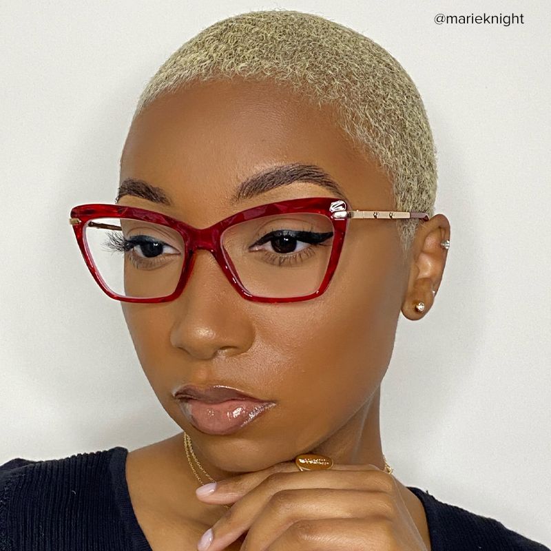Juliet Cateye Red Eyeglasses and Glasses Frames9