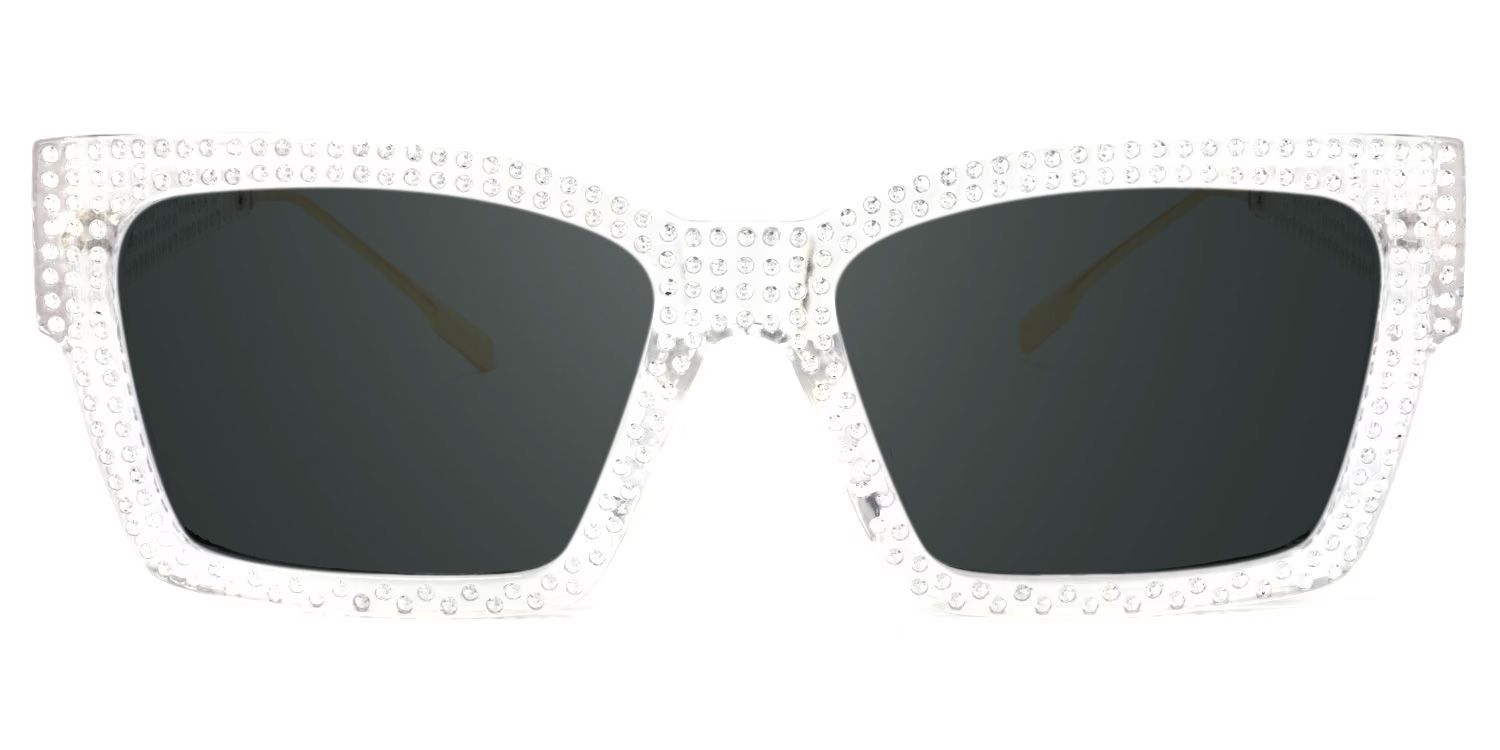 Drayton Square Clear Prescription Sunglasses | ZEELOOL0