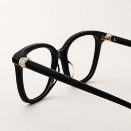Miles Black Square Glasses2