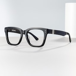 Gaydeh Rectangle Black Glasses0
