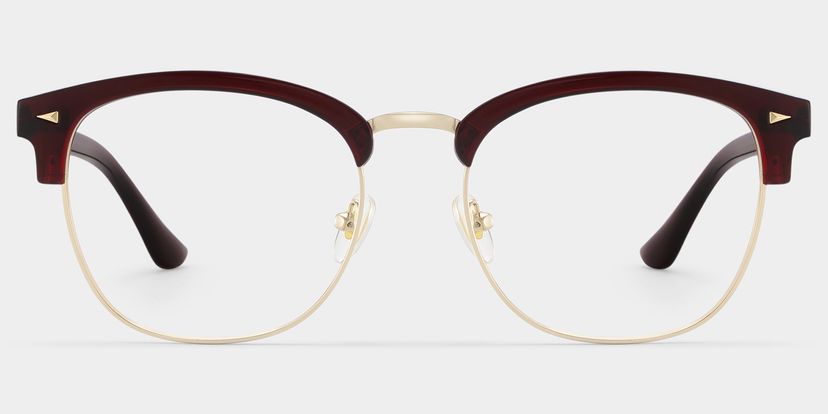 Lasha Red Browline Glasses