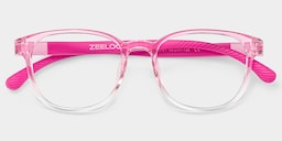 Dale  Round Pink Glasses2
