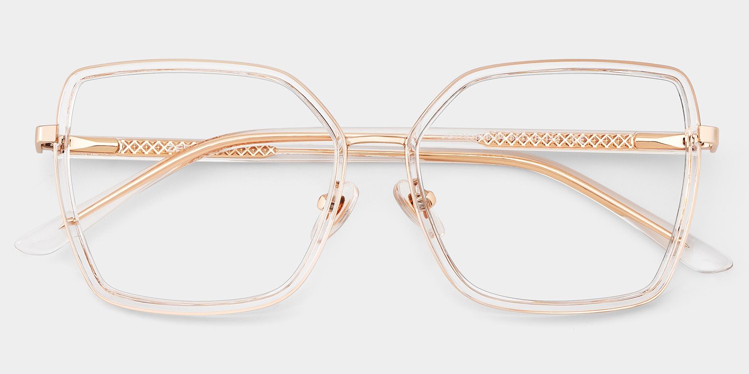 Clear Square Frame Glasses - Jill on Sale | Zeelool1