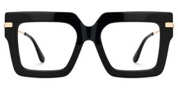 Radic Black Square Glasses0