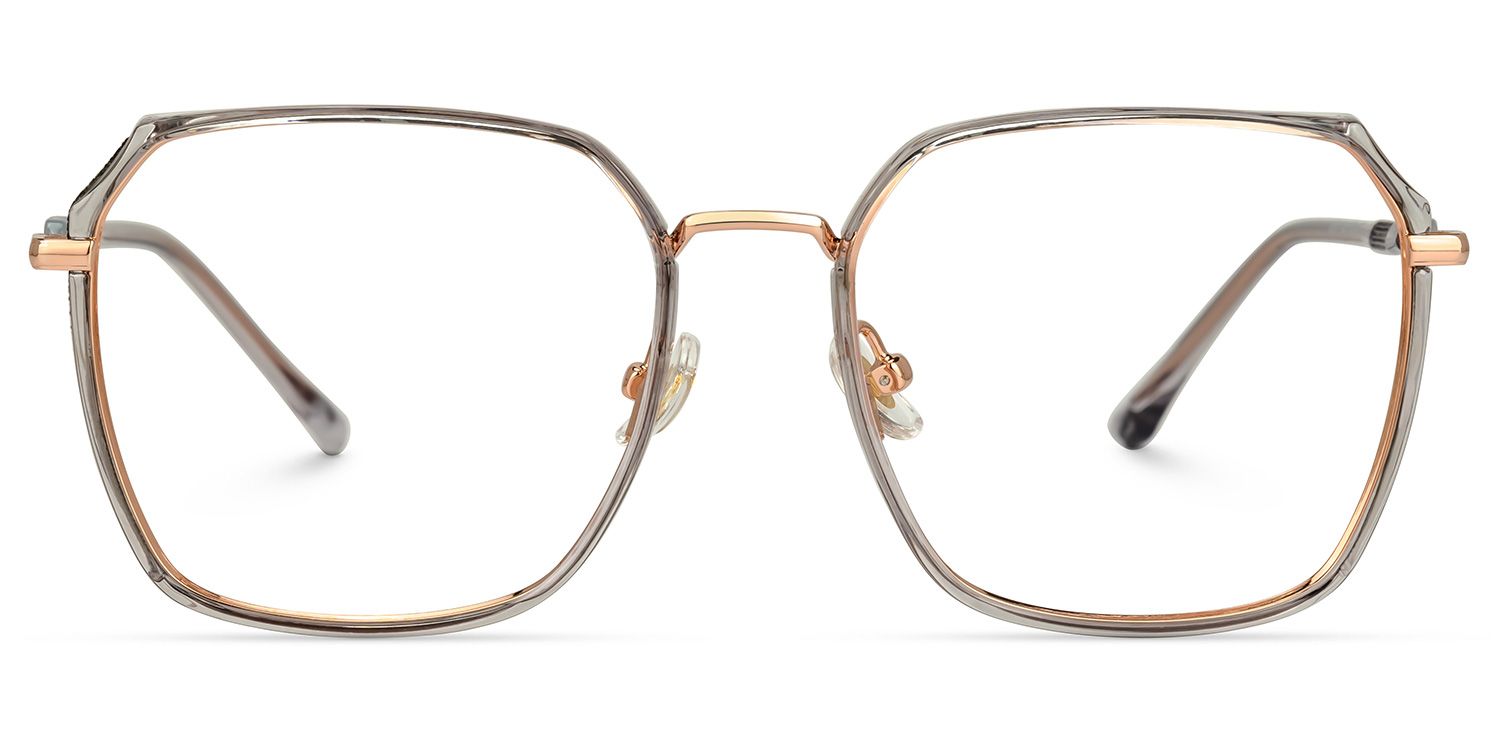 Drane Geometric Gray Glasses0