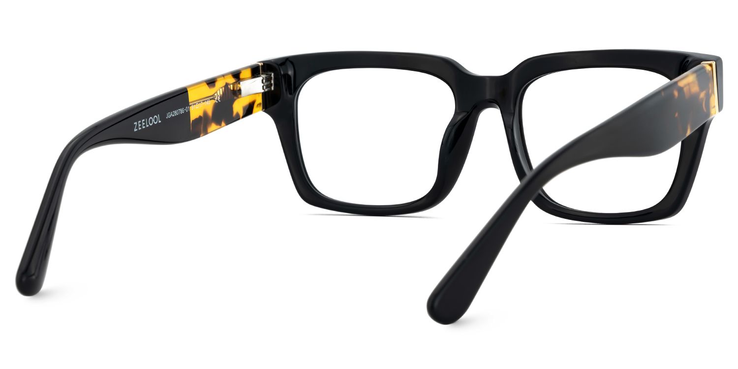 Black Rectangle Eyeglasses - Fulford on Sale | Zeelool5