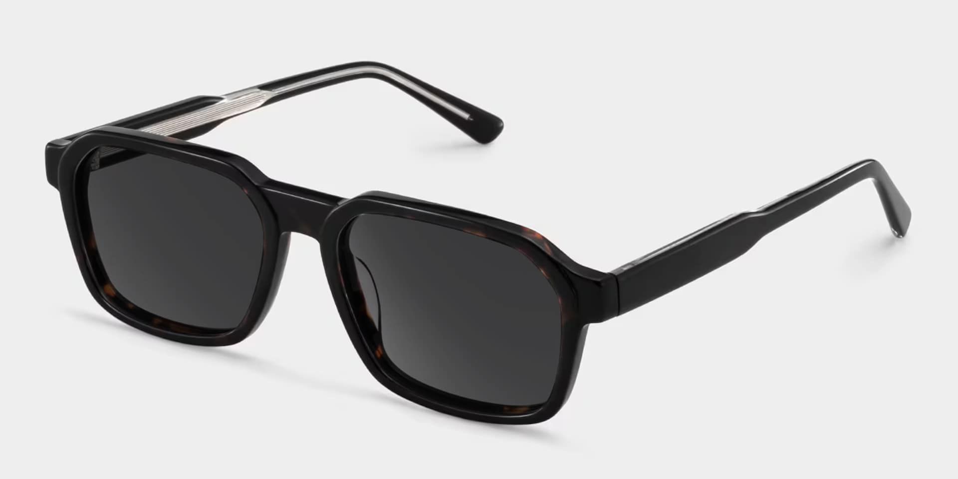 Arden Rectangle Tortoise Frame Eyeglasses for Man| ZEELOOL2